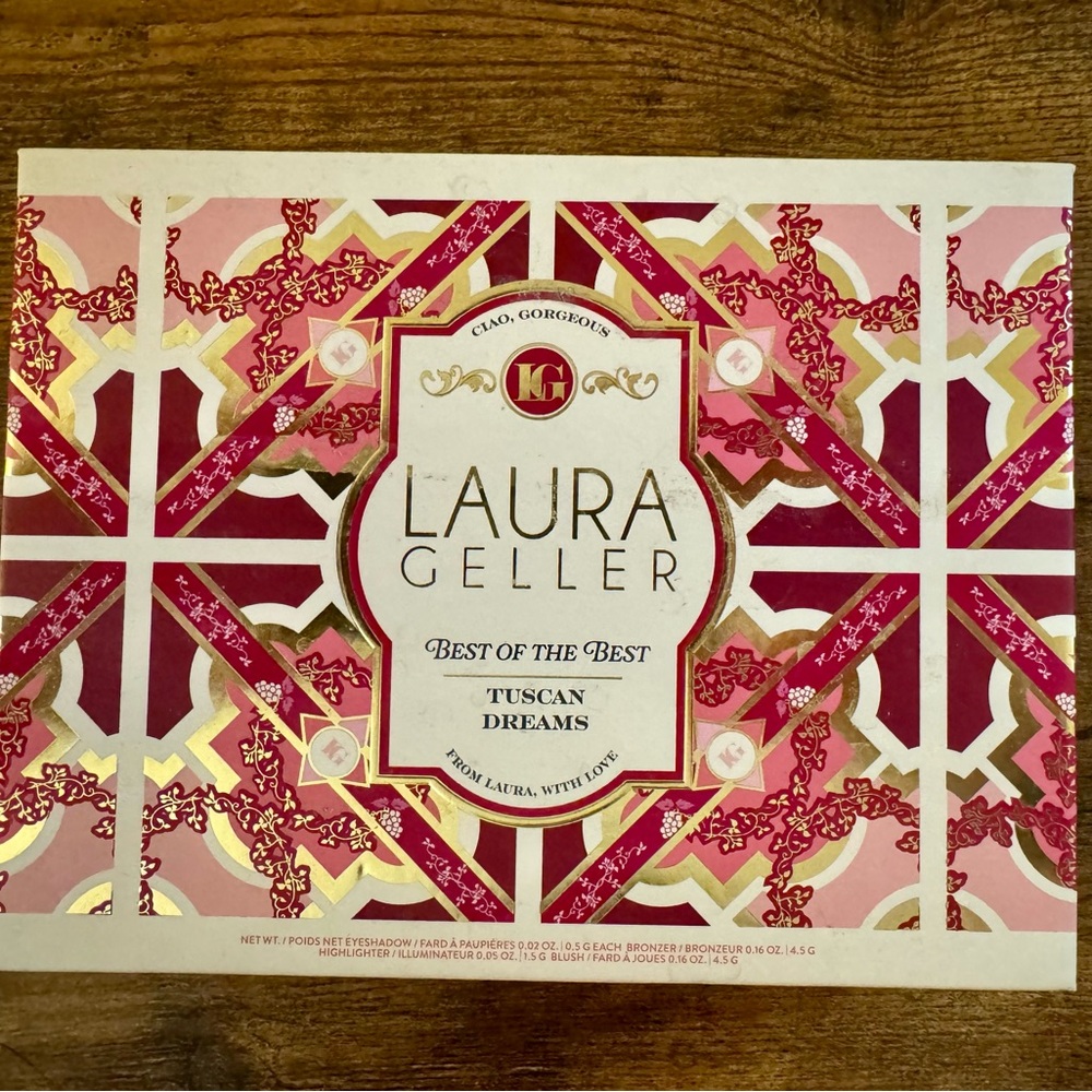 Laura Geller Tuscan Dreams Baked Makeup Palette New Made in Italy